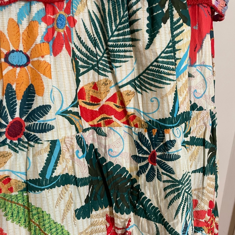 Farm Rio Crochet Mini Dress NWT size small sold out everywhere! - Picture 13 of 14